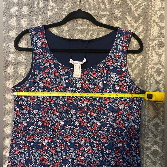 Harlow and Rose reversible Floral Sleeveless Dress --2 dresses in 1 (E104) - Picture 5 of 9